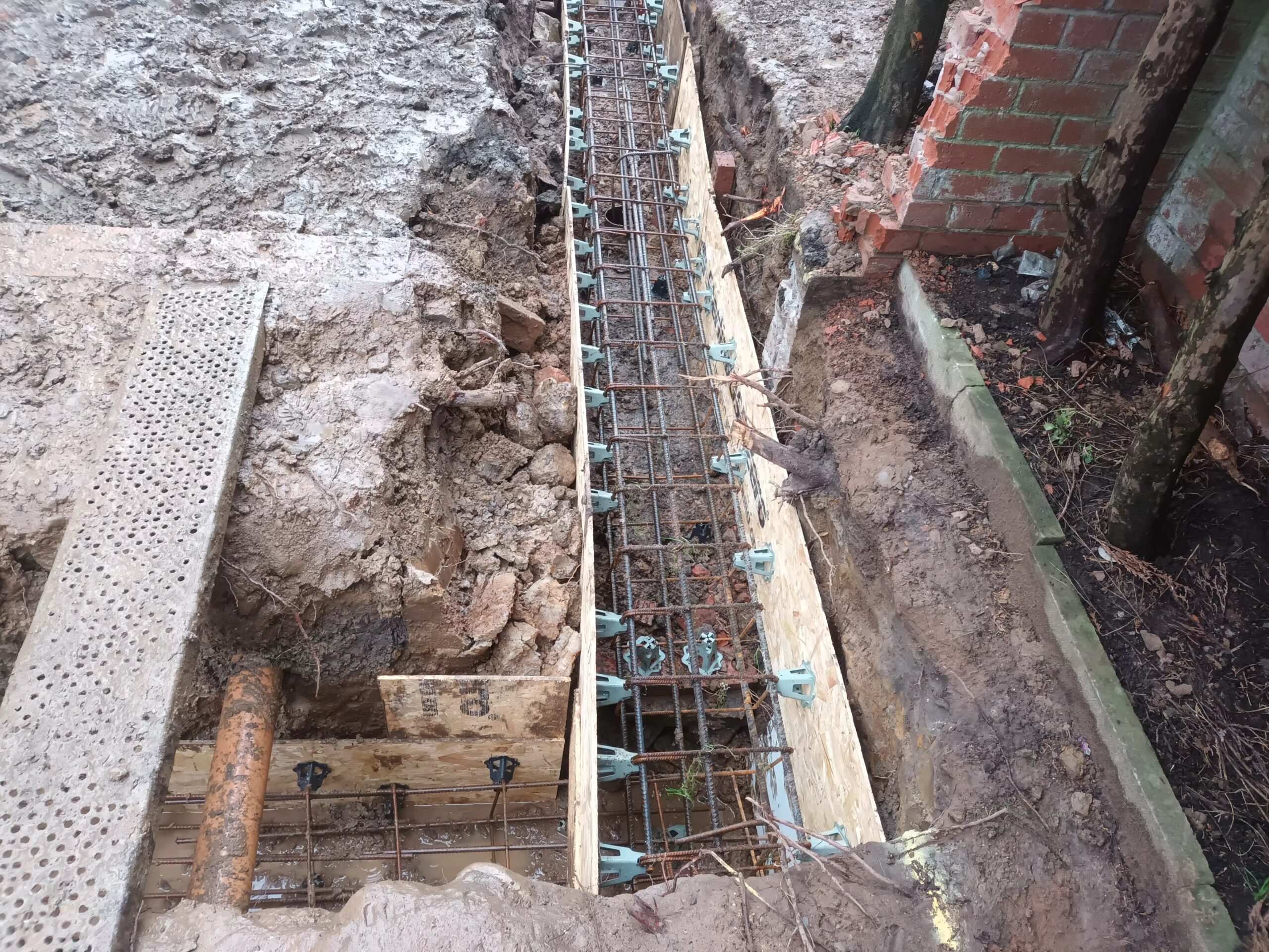 Piling in Workington  